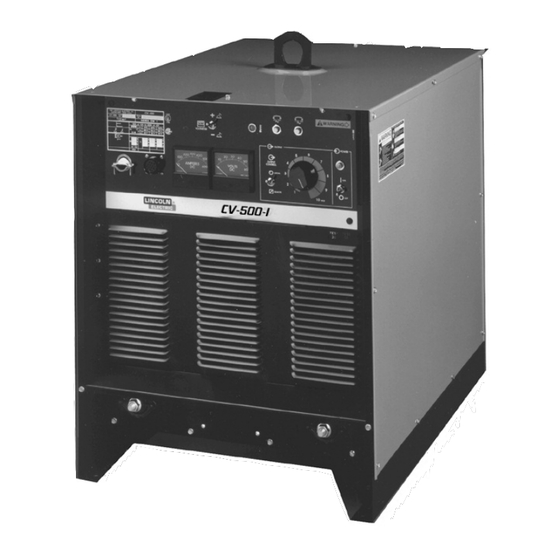 Lincoln Electric IM481-B Operator's Manual