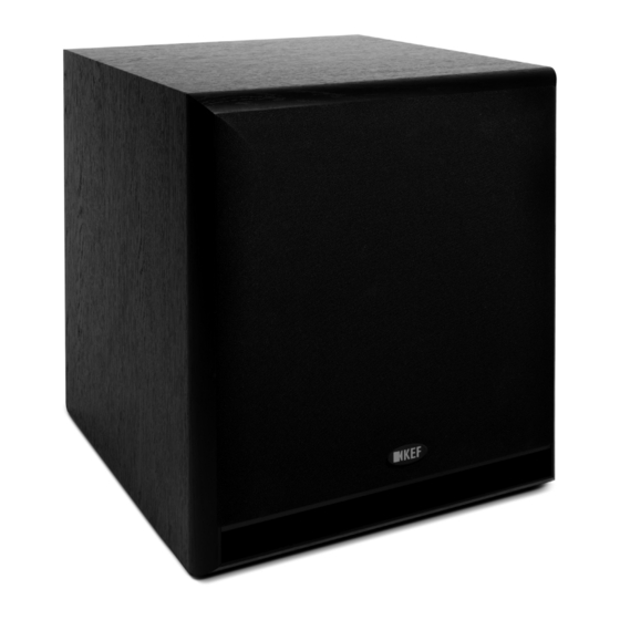 KEF C4 Installation Manual