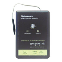 SENSORMETRIX Websensor EM01b Instruction Manual