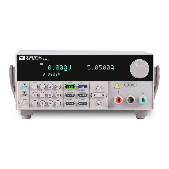 ITech IT6122B User Manual