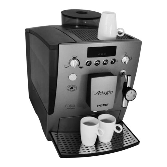 Rotel Adagio Automatic Coffee Maker Manuals