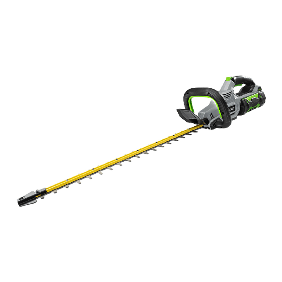 EGO HT2410 Operator's Manual
