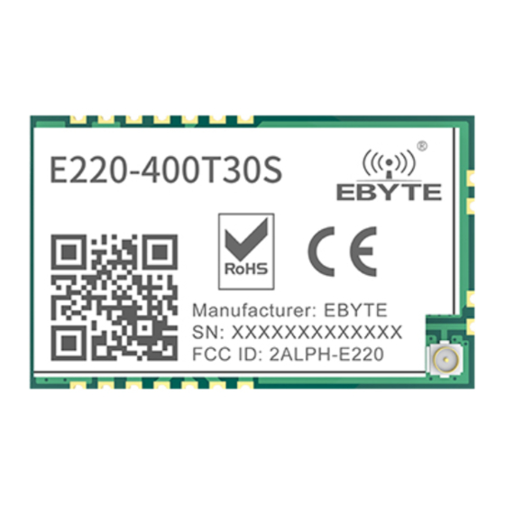 Ebyte E220-400T30S Manuals