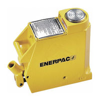 Enerpac Saf-T-Lite JHA Instruction Sheet