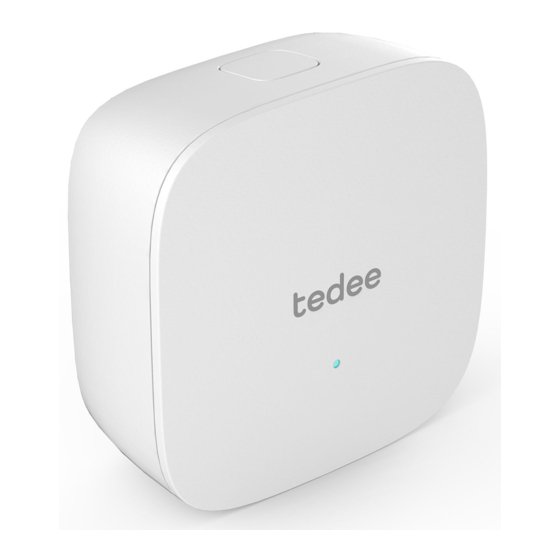 tedee TBV1.0 Installation Manual And User's Manual
