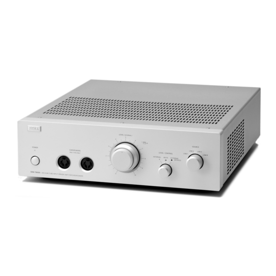 STAX SRM-T8000 Owner's Manual