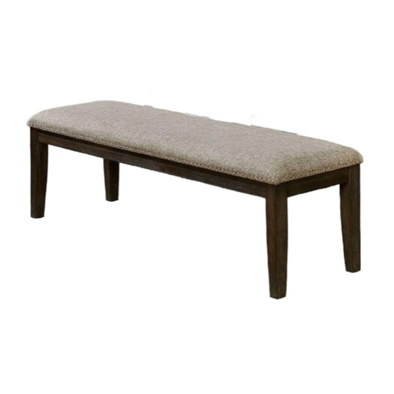 Furniture of America CM3310BN Assembly Instructions