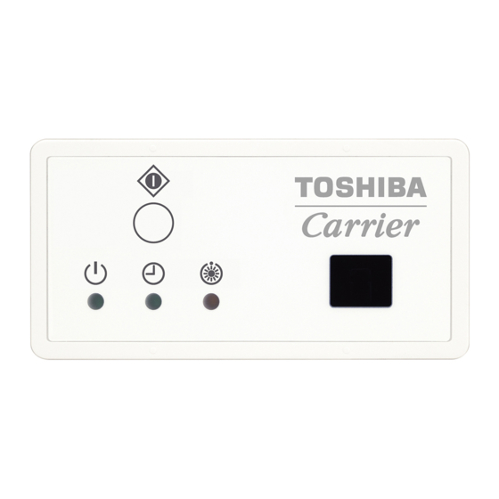 Toshiba Carrier RBC-AX33C-UL Manuals