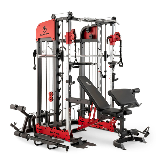 Marcy Pro Deluxe Smith Cage Owner's Manual