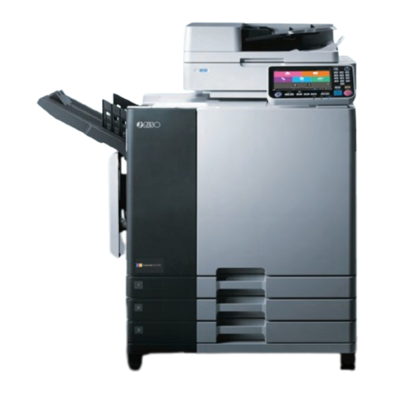 Riso ComColor 7430 Quick Manual