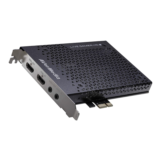 Avermedia GC570 Quick Installation Manual