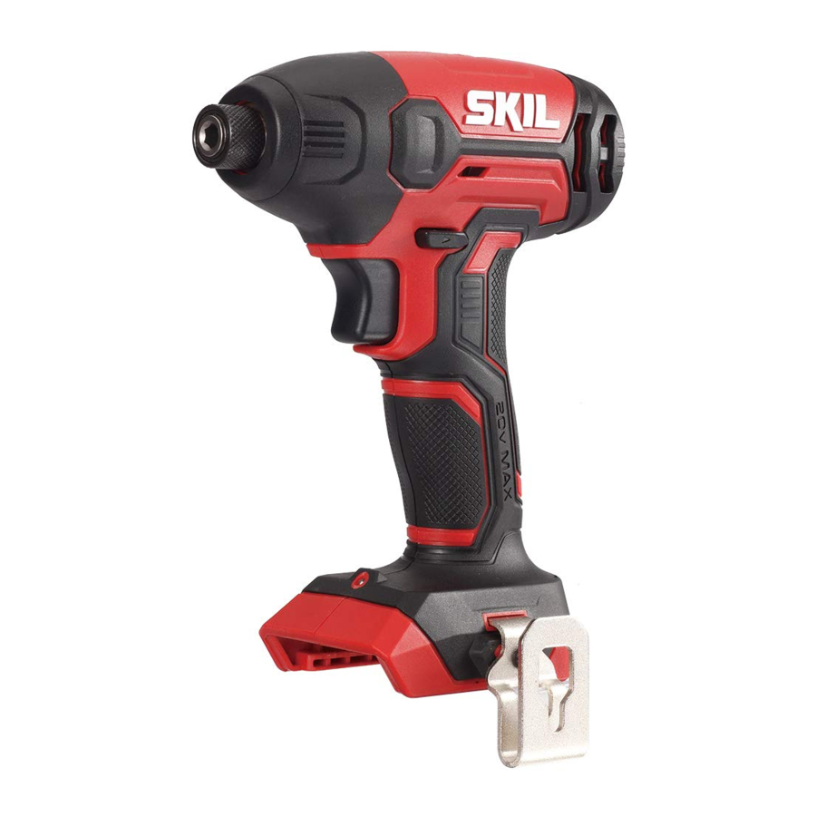 Skil ID572701 - Cordless Impact Driver Manual