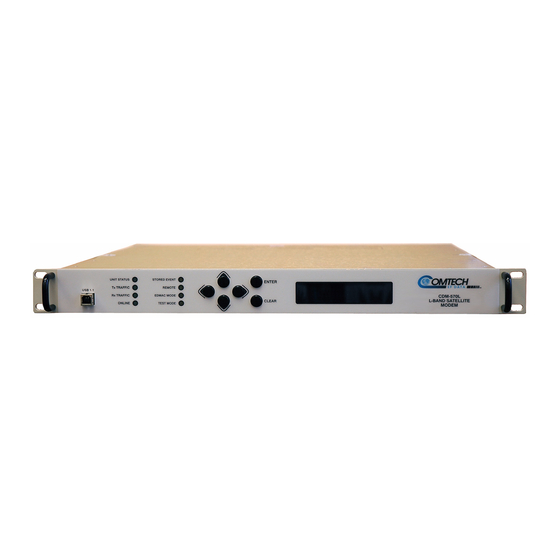 Comtech EF Data Vipersat CDM-570 User Manual