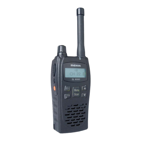 Maxon SL6000 Series Operating Manual