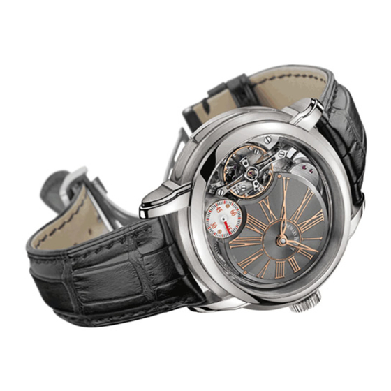 Audemars Piguet Calibre 2910 Instructions For Use Manual