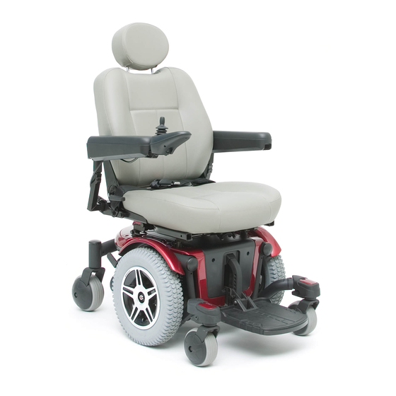 Pride Mobility Jazzy 600 Series Manuals