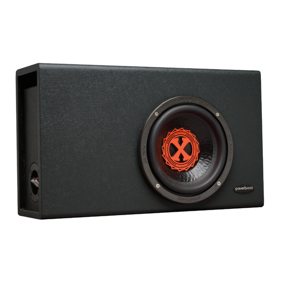 PowerBass XL-WB8 User Manual