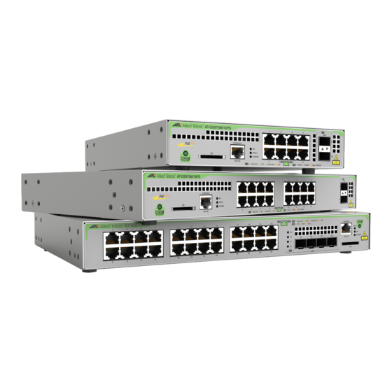 Alied Telesis GS970M/18 Command Reference Manual