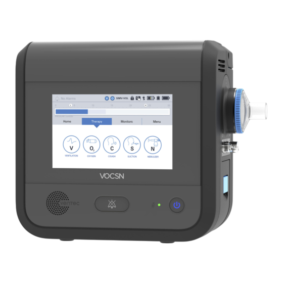 Ventec Life Systems VOCSN Clinical Quick Start Manual