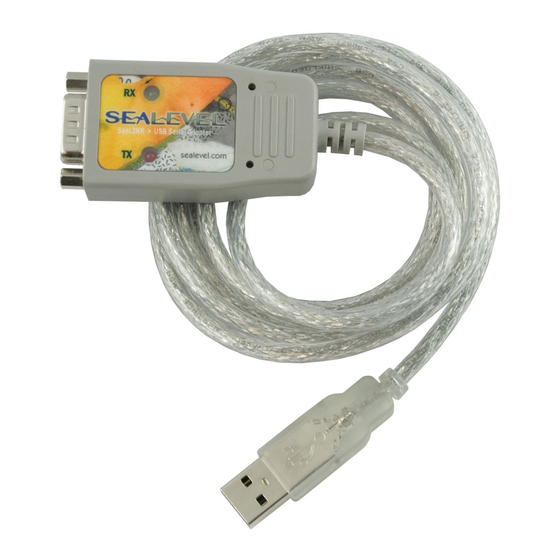 SeaLevel SeaLINK+232-DB9 User Manual