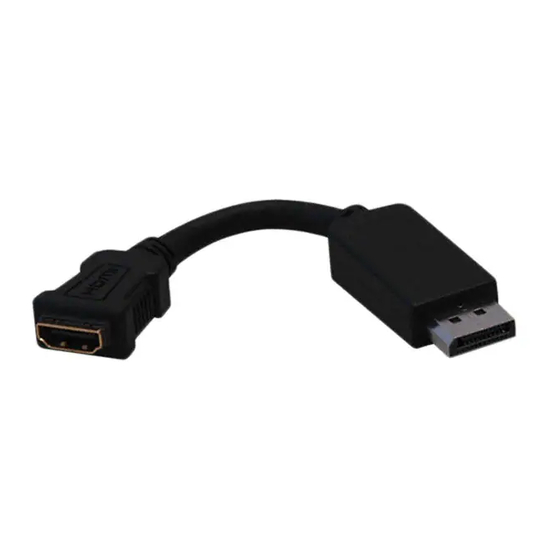 Tripp Lite DisplayPort to HDMI Adapter P136-000 Specifications