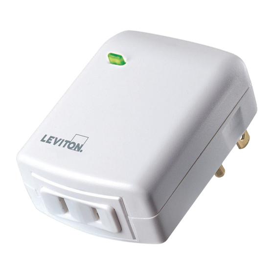 Leviton Decora Smart DG3HL Getting Started Manual