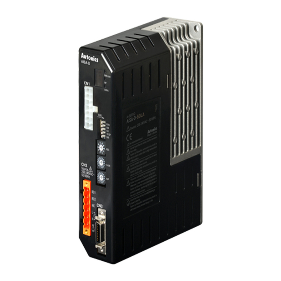 Autonics AiSA-D Series User Manual