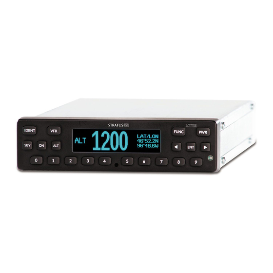 Appareo Stratus ES Installation Instructions Manual