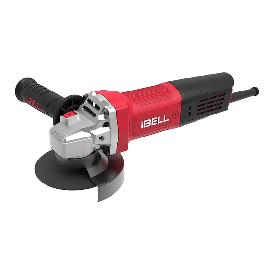 User Manuals: iBell AG10-70 Angle Grinder
