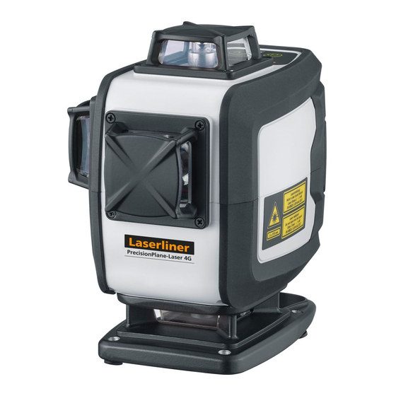 LaserLiner PrecisionPlane-Laser 4G Pro Manual