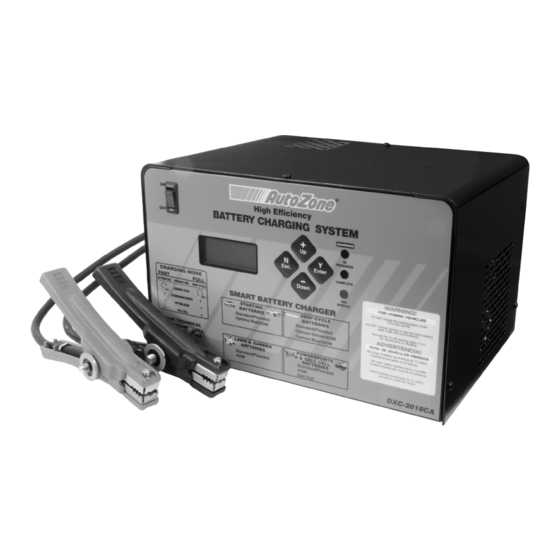 Auto Meter AUTOZONE DXC-2018CA Operator's Manual