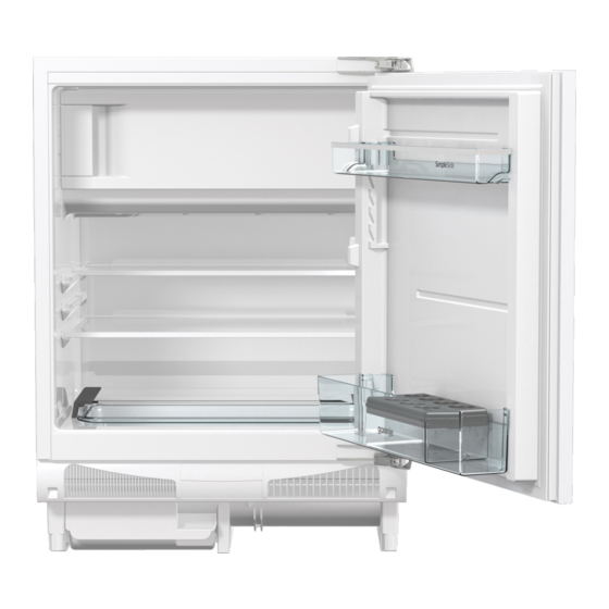 Gorenje RBIU6092AW Instructions For Use Manual