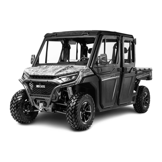 AODES WORKCROSS 2024 Utility Vehicle Manuals