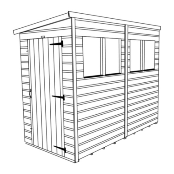 Power 8ft Deep Pent Instruction Manual