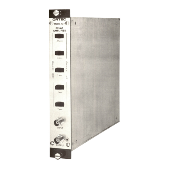 ORTEC 427 Manuals