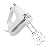 Kitchenaid 4KHM3 Instructions And Recipes Manual