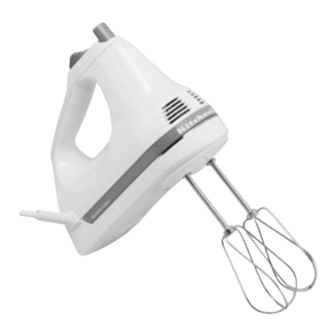 KitchenAid 4KHM3 Instructions And Recipes Manual
