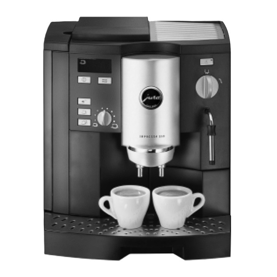 Jura IMPRESSA 4000 Instructions For Use Manual