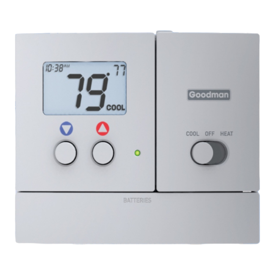 Goodman TSTATG1152-2 User Manual