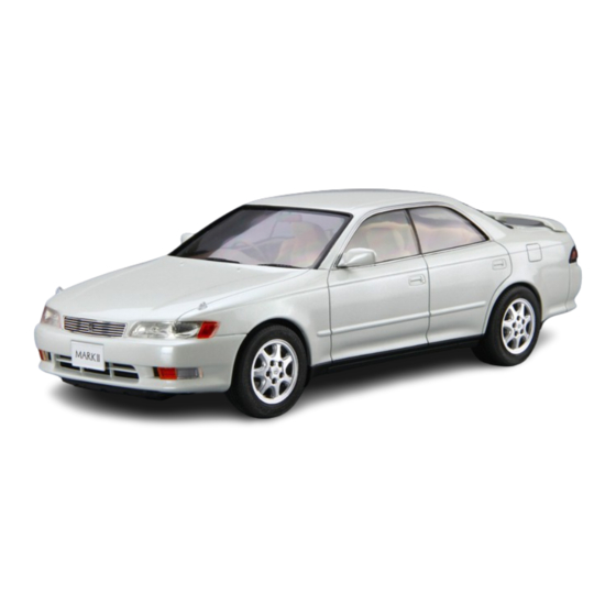 Toyota CHASER JZX100 Owner's Handbook Manual