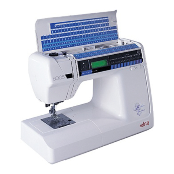 ELNA 6005 heirloom edition Sewing Machine Manuals