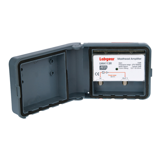 Labgear LMA113R Installation Manual