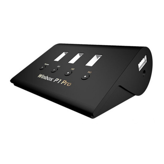 coov Winbox P1 Pro Instruction Manual
