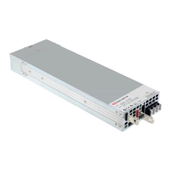 Mean Well DBU-3200 Series Instruction Manual