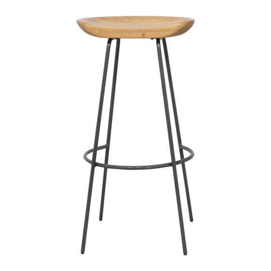WEST ELM ALDEN BAR STOOL MANUAL Pdf Download ManualsLib