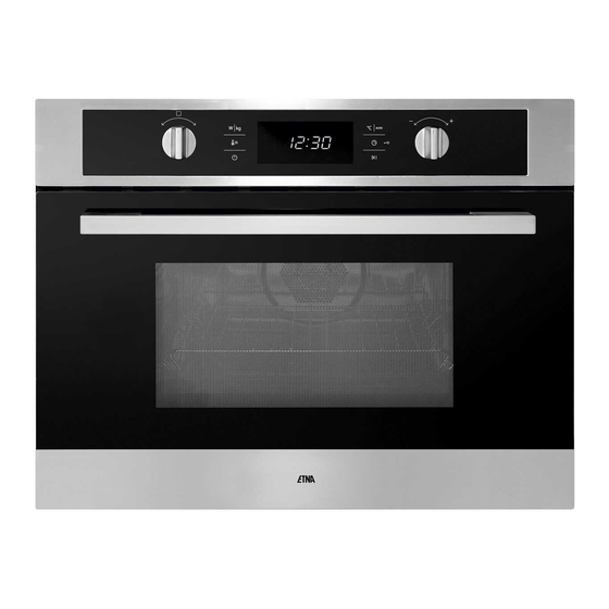 ETNA SM344RVS Instructions For Use Manual