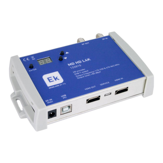 Ekselans MD HD L 4K User Manual