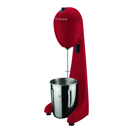 Singer DM-100W-BLR Instruction Manual