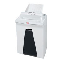 HSM Securio AF300 Operating Instructions Manual