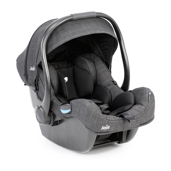 User Manuals Joie i Gemm Infant Car Seat